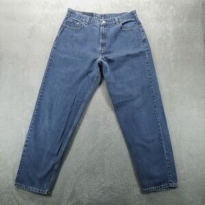 VTG Levis 560 Jeans Womens 16 Blue Relaxed Tapered Mom Y2K‎ Made in USA Denim